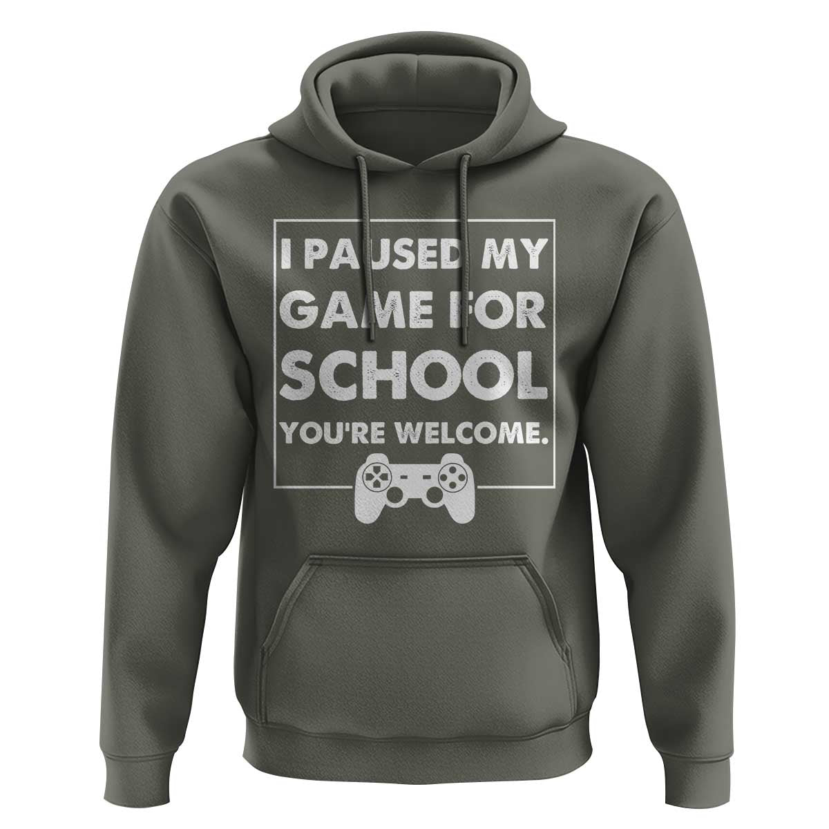 Funny Gamer Back to School Hoodie Funny Boys Video Gaming - Wonder Print Shop