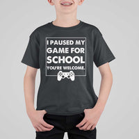 Funny Gamer Back to School T Shirt For Kid Funny Boys Video Gaming - Wonder Print Shop