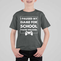 Funny Gamer Back to School T Shirt For Kid Funny Boys Video Gaming - Wonder Print Shop