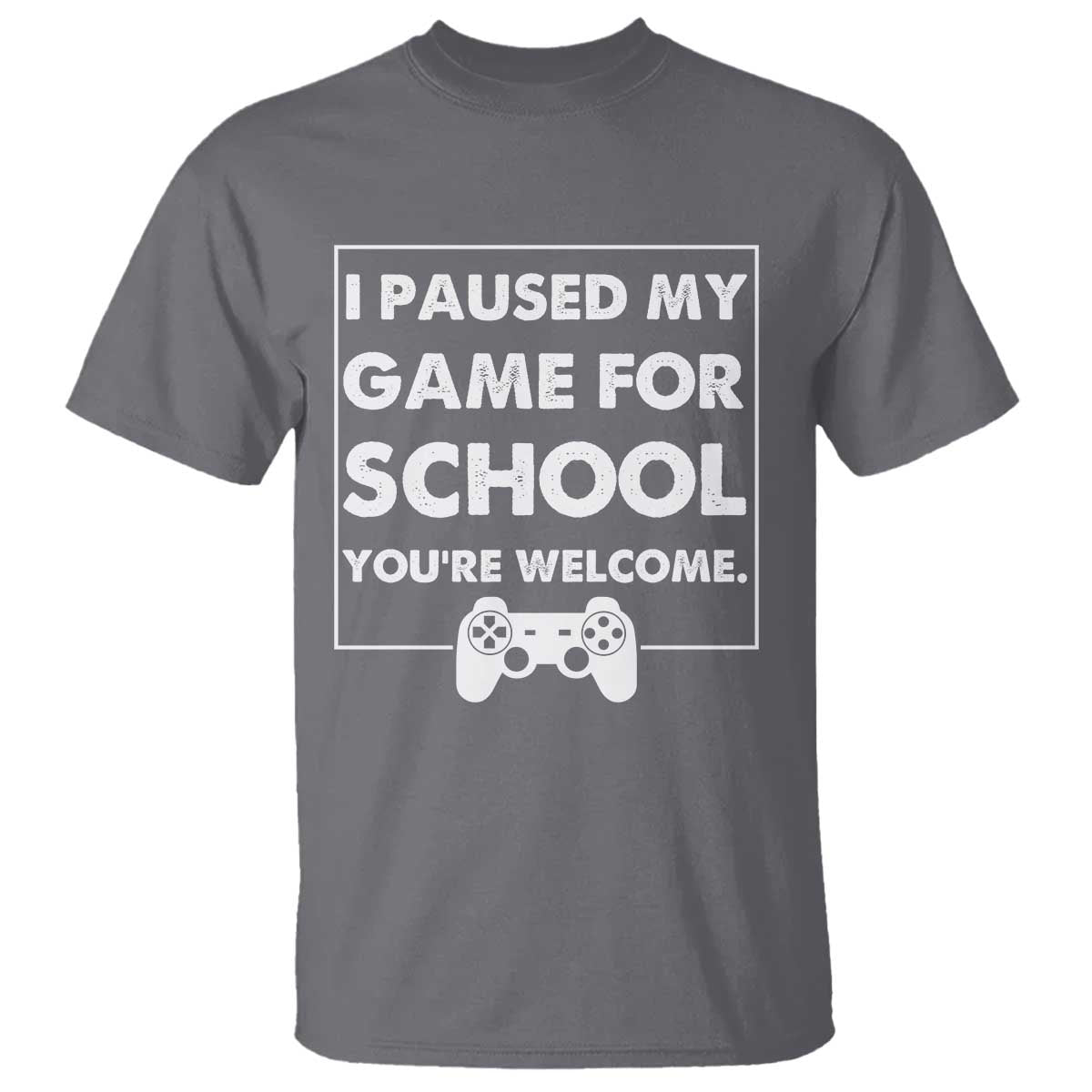 Funny Gamer Back to School T Shirt Funny Boys Video Gaming - Wonder Print Shop