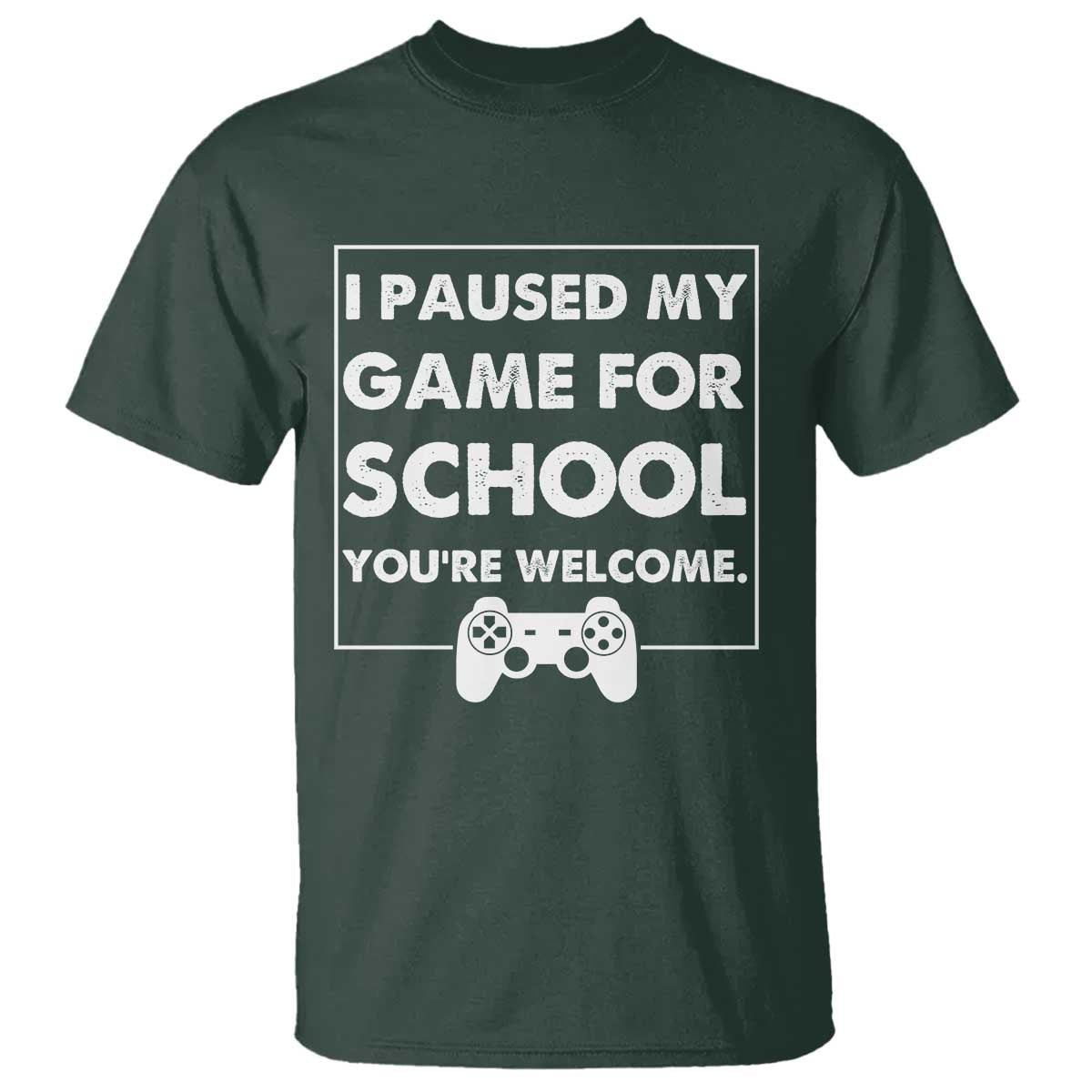 Funny Gamer Back to School T Shirt Funny Boys Video Gaming - Wonder Print Shop