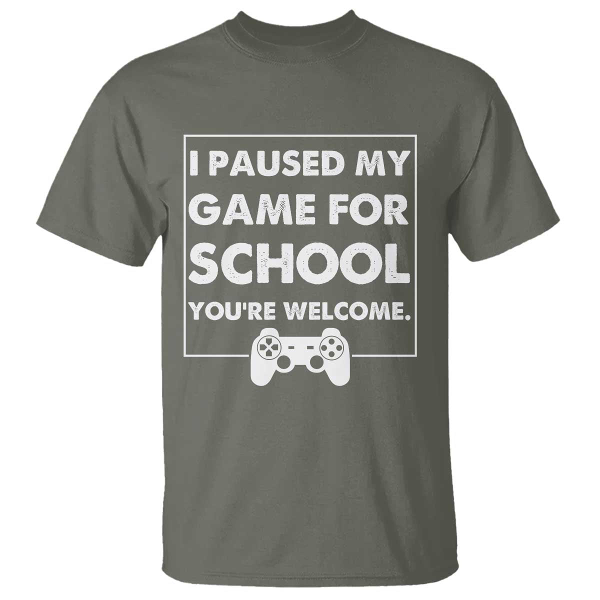 Funny Gamer Back to School T Shirt Funny Boys Video Gaming - Wonder Print Shop