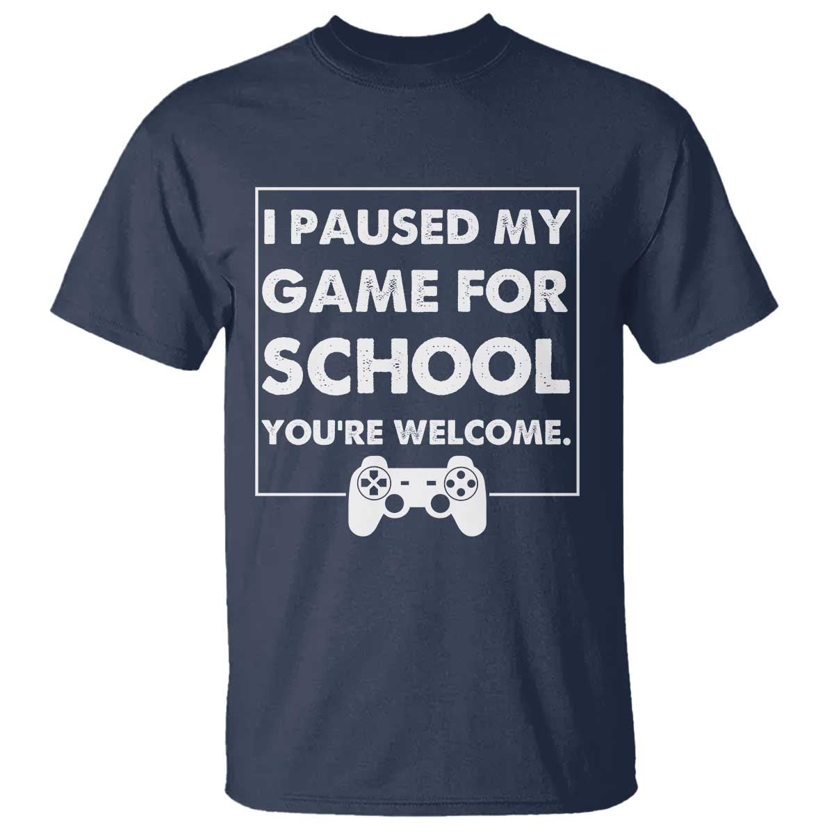 Funny Gamer Back to School T Shirt Funny Boys Video Gaming - Wonder Print Shop