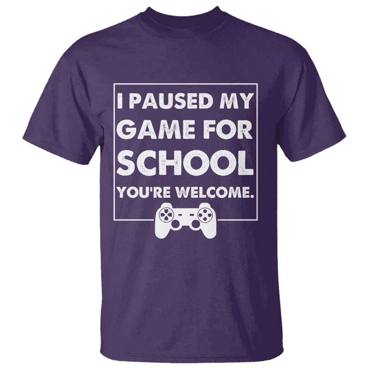 Funny Gamer Back to School T Shirt Funny Boys Video Gaming - Wonder Print Shop