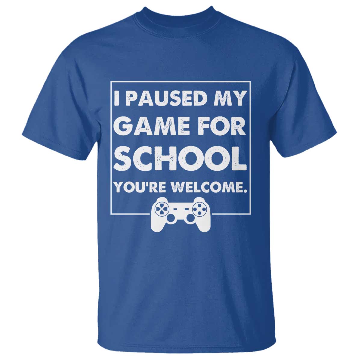 Funny Gamer Back to School T Shirt Funny Boys Video Gaming - Wonder Print Shop