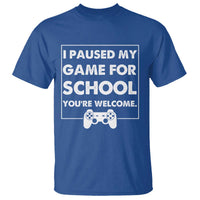 Funny Gamer Back to School T Shirt Funny Boys Video Gaming - Wonder Print Shop