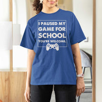 Funny Gamer Back to School T Shirt For Women Funny Boys Video Gaming - Wonder Print Shop