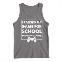 Funny Gamer Back to School Tank Top Funny Boys Video Gaming - Wonder Print Shop