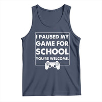 Funny Gamer Back to School Tank Top Funny Boys Video Gaming - Wonder Print Shop