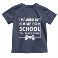 Funny Gamer Back to School Toddler T Shirt Funny Boys Video Gaming - Wonder Print Shop