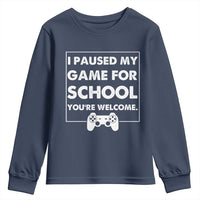 Funny Gamer Back to School Youth Sweatshirt Funny Boys Video Gaming - Wonder Print Shop