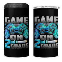 Back to School 2nd Grade Gamer 4 in 1 Can Cooler Tumbler Boys Kids Back To School First Day - Wonder Print Shop