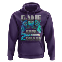 Back to School 2nd Grade Gamer Hoodie Boys Kids Back To School First Day - Wonder Print Shop
