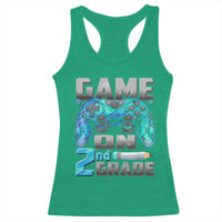 Back to School 2nd Grade Gamer Racerback Tank Top Boys Kids Back To School First Day - Wonder Print Shop
