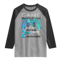 Back to School 2nd Grade Gamer Raglan Shirt Boys Kids Back To School First Day - Wonder Print Shop