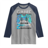 Back to School 2nd Grade Gamer Raglan Shirt Boys Kids Back To School First Day - Wonder Print Shop