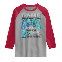 Back to School 2nd Grade Gamer Raglan Shirt Boys Kids Back To School First Day - Wonder Print Shop
