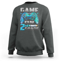 Back to School 2nd Grade Gamer Sweatshirt Boys Kids Back To School First Day - Wonder Print Shop