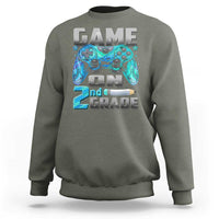 Back to School 2nd Grade Gamer Sweatshirt Boys Kids Back To School First Day - Wonder Print Shop