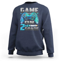Back to School 2nd Grade Gamer Sweatshirt Boys Kids Back To School First Day - Wonder Print Shop