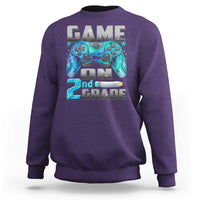 Back to School 2nd Grade Gamer Sweatshirt Boys Kids Back To School First Day - Wonder Print Shop