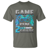 Back to School 2nd Grade Gamer T Shirt Boys Kids Back To School First Day - Wonder Print Shop