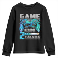 Back to School 2nd Grade Gamer Youth Sweatshirt Boys Kids Back To School First Day - Wonder Print Shop