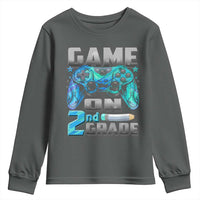 Back to School 2nd Grade Gamer Youth Sweatshirt Boys Kids Back To School First Day - Wonder Print Shop
