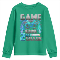 Back to School 2nd Grade Gamer Youth Sweatshirt Boys Kids Back To School First Day - Wonder Print Shop