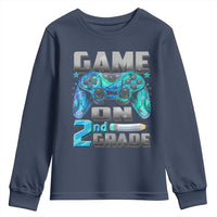Back to School 2nd Grade Gamer Youth Sweatshirt Boys Kids Back To School First Day - Wonder Print Shop