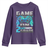 Back to School 2nd Grade Gamer Youth Sweatshirt Boys Kids Back To School First Day - Wonder Print Shop