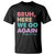 Here We Go Again T Shirt Funny Back To School Teacher Gen A Slang - Wonder Print Shop