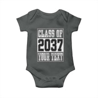 Personalized Class of 2037 Baby Onesie Custom Name Grow With Me To Graduation - Wonder Print Shop