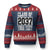 Personalized Class of 2037 Ugly Christmas Sweater Custom Name Grow With Me To Graduation - Wonder Print Shop