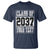 Personalized Class of 2037 T Shirt Custom Name Grow With Me To Graduation - Wonder Print Shop