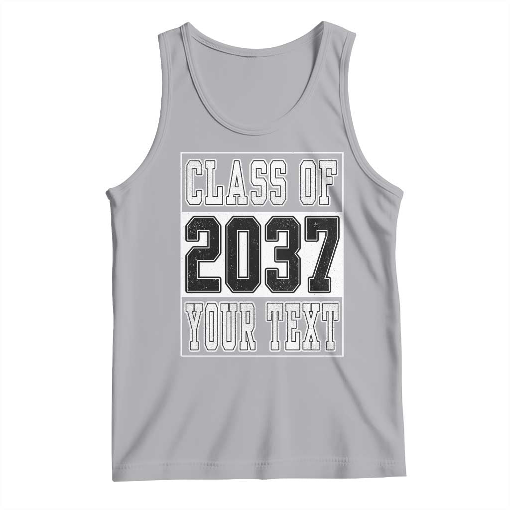Personalized Class of 2037 Tank Top Custom Name Grow With Me To Graduation - Wonder Print Shop