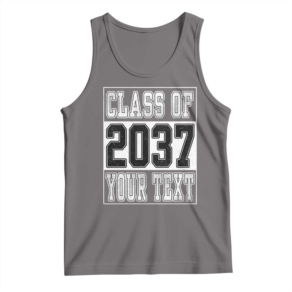 Personalized Class of 2037 Tank Top Custom Name Grow With Me To Graduation - Wonder Print Shop