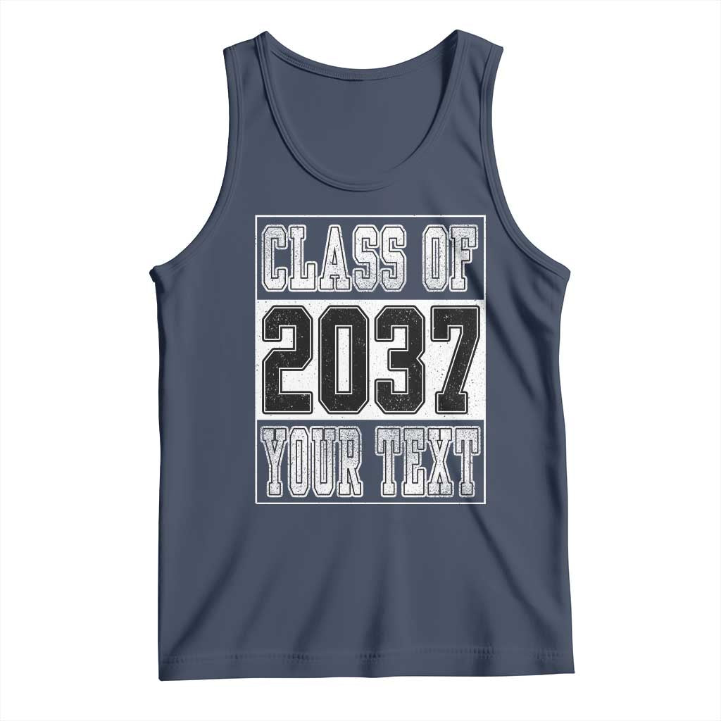 Personalized Class of 2037 Tank Top Custom Name Grow With Me To Graduation - Wonder Print Shop