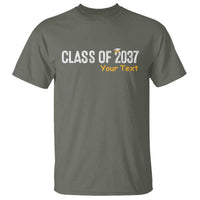 Personalized Class of 2037 T Shirt Custom Name Grow With Me Graduation - Wonder Print Shop