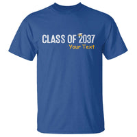Personalized Class of 2037 T Shirt Custom Name Grow With Me Graduation - Wonder Print Shop