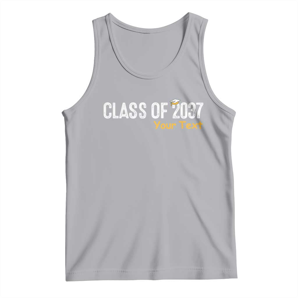 Personalized Class of 2037 Tank Top Custom Name Grow With Me Graduation - Wonder Print Shop