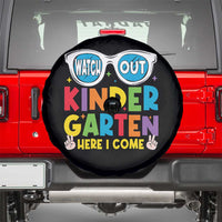 Back to School Kinder Spare Tire Cover Funny Kindergarten Teacher Team - Wonder Print Shop