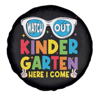 Back to School Kinder Spare Tire Cover Funny Kindergarten Teacher Team - Wonder Print Shop