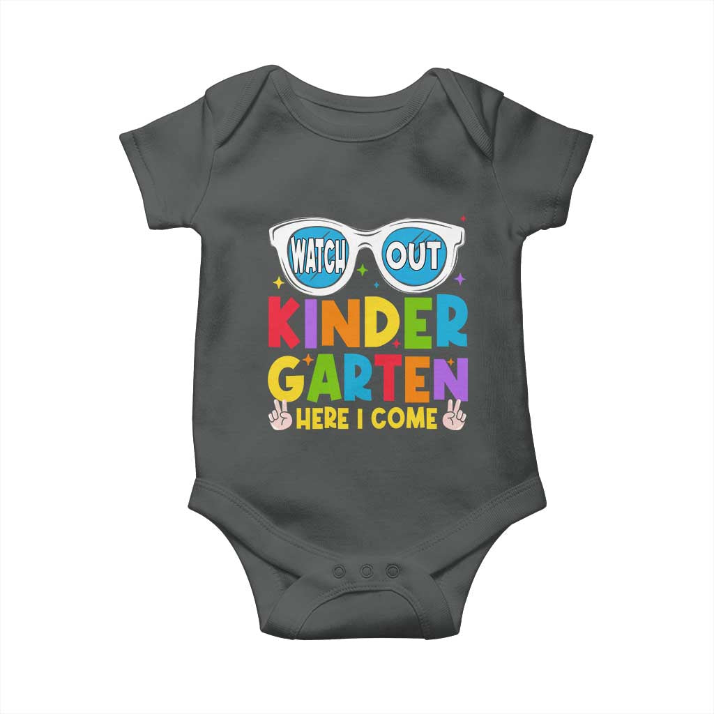 Back to School Kinder Baby Onesie Funny Kindergarten Teacher Team - Wonder Print Shop