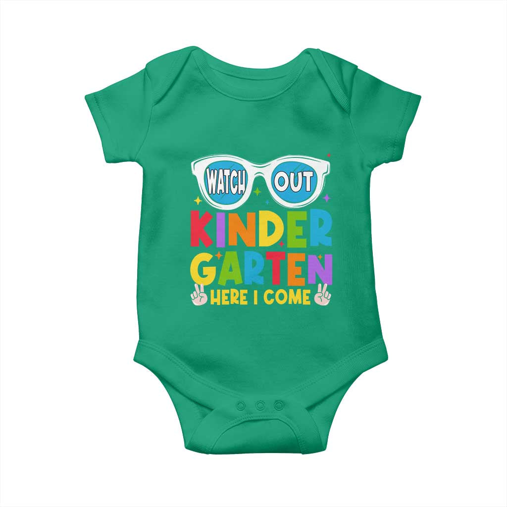 Back to School Kinder Baby Onesie Funny Kindergarten Teacher Team - Wonder Print Shop