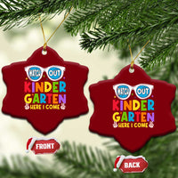 Back to School Kinder Ceramic Ornament Funny Kindergarten Teacher Team - Wonder Print Shop