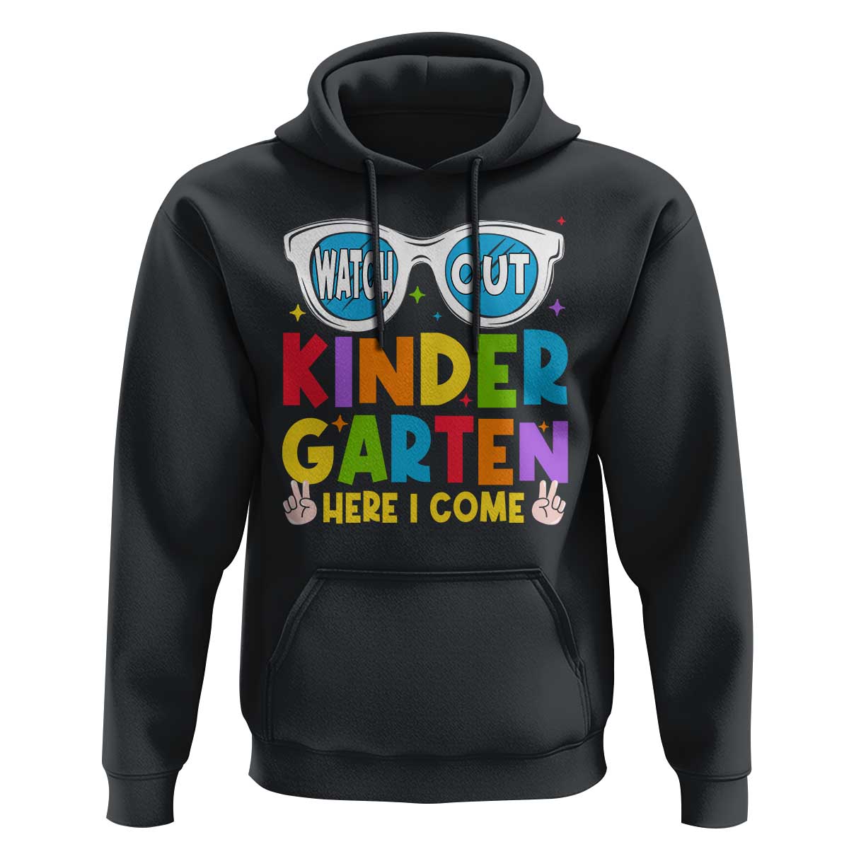 Back to School Kinder Hoodie Funny Kindergarten Teacher Team - Wonder Print Shop