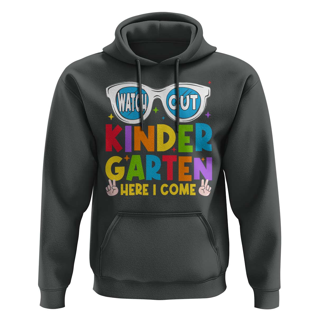 Back to School Kinder Hoodie Funny Kindergarten Teacher Team - Wonder Print Shop
