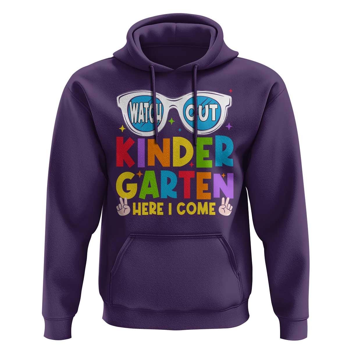 Back to School Kinder Hoodie Funny Kindergarten Teacher Team - Wonder Print Shop