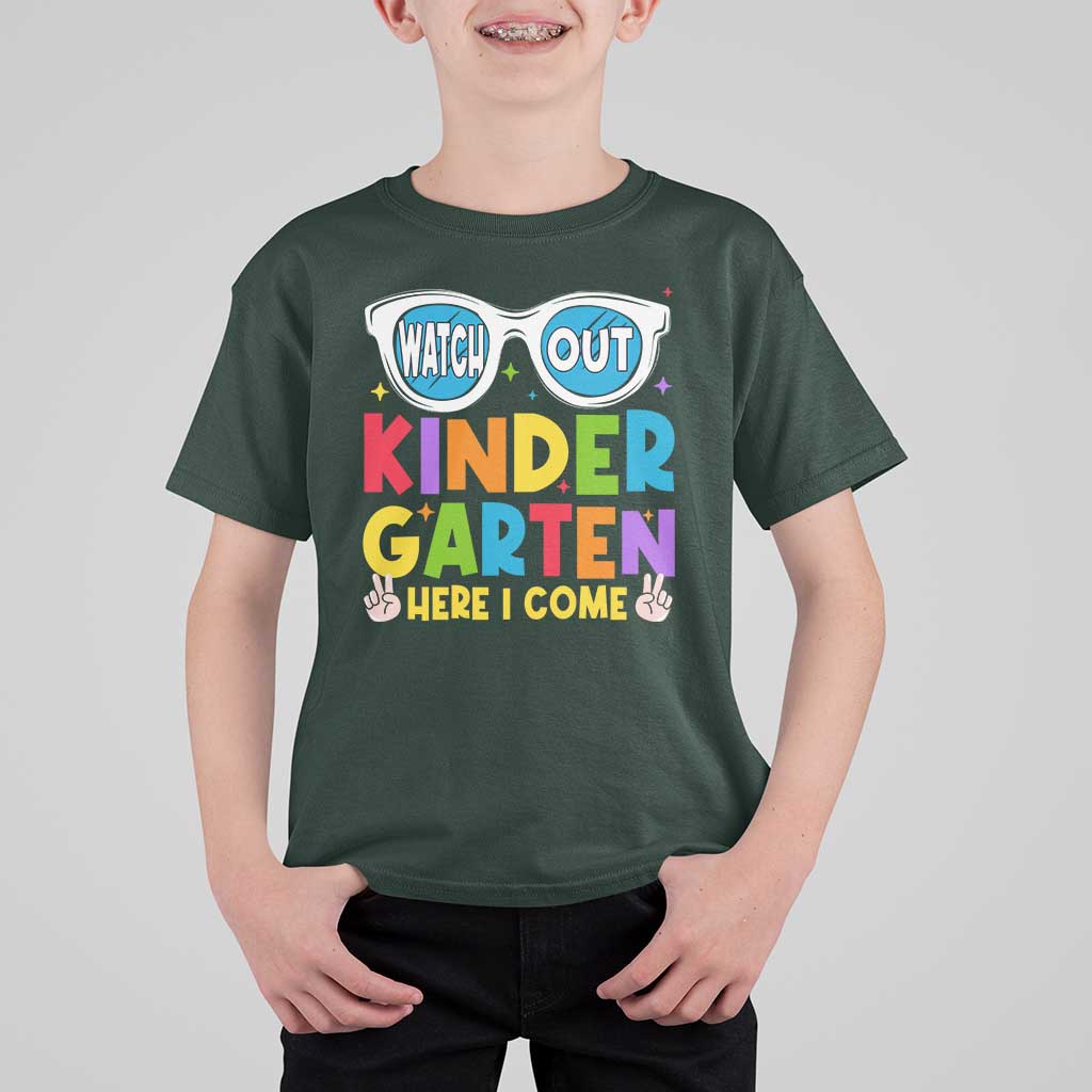 Back to School Kinder T Shirt For Kid Funny Kindergarten Teacher Team - Wonder Print Shop